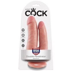 King Cock King Cock Double gode Penetrator 14 x 4cm